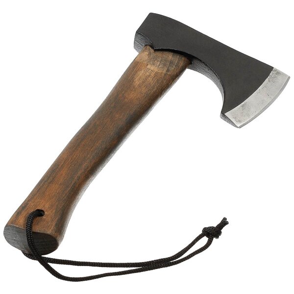 Fox Outdoor Axt Beil  " Viking " 3Cr13MoV Stahl Holzstiel Lederscheide