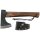 Fox Outdoor Axt Beil  " Viking " 3Cr13MoV Stahl Holzstiel Lederscheide