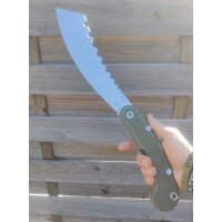 Midgards Messer Parachete Olive Folding Machete...