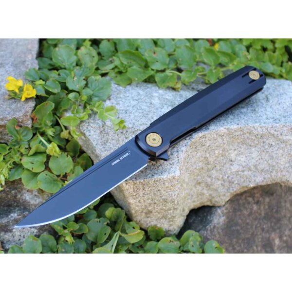 Real Steel G-FRAME Folder mit N690 Klinge und Titangriff B-WARE