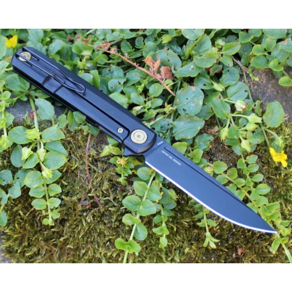 Real Steel G-FRAME Folder mit N690 Klinge und Titangriff B-WARE