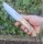 Joker Ranger Scandi Maserbirke Bushcraft Lederscheide