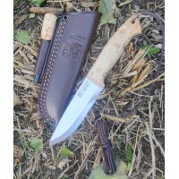 Joker Ranger Scandi 14C28N Stahl Maserbirke Bushcraft...