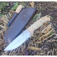 Joker Ranger Scandi 14C28N Stahl Maserbirke Bushcraft...
