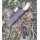 Joker Ranger Scandi 14C28N Stahl Maserbirke Bushcraft Lederscheide Feuerstarter