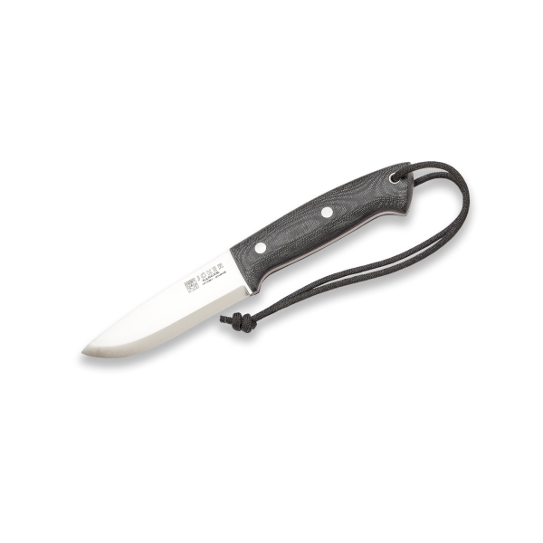 Joker Ranger Scandi Micarta Bushcraft Lederscheide Feuerstarter