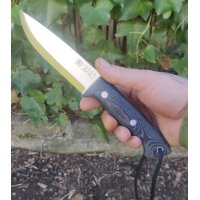 Joker Ranger Scandi Micarta Bushcraft Lederscheide...