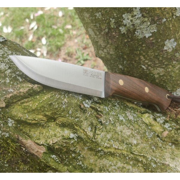 Joker Ranger Scandi Walnuss Bushcraft Lederscheide