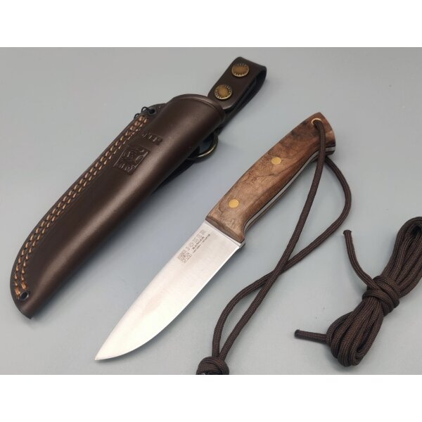 Joker Ranger Walnuss Bushcraft Lederscheide