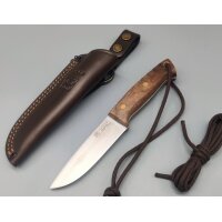 Joker Ranger Walnuss Bushcraft Lederscheide