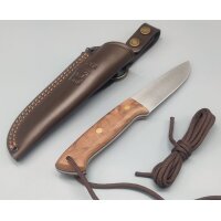 Joker Ranger Walnuss Bushcraft Lederscheide