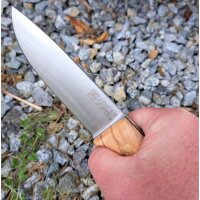 Joker Ranger Olive Bushcraft Lederscheide Feuerstarter