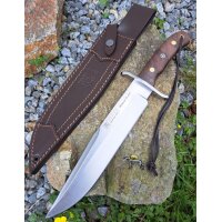 Joker Bowie 9.45 Walnuss N695 Stahl Lederscheide