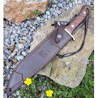 Joker Bowie 9.45 Walnuss N695 Stahl Lederscheide