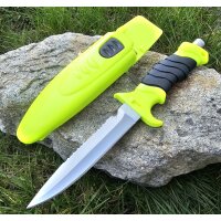 MFH Tauchermesser " Profi " neongelb gelb neon...