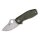 Spyderco Spyderco SpyNano Flash Batch Ti Green Micarta 01SP1332