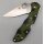 Spyderco Delica 4 Lightweight Zome Green Camo Tarn Grün Military Camouflage VG-10 Stahl 01SP921