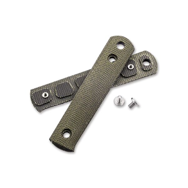 Böker Solingen BFF Packlite Griffschalen Canvas Micarta Smooth grün green 190680