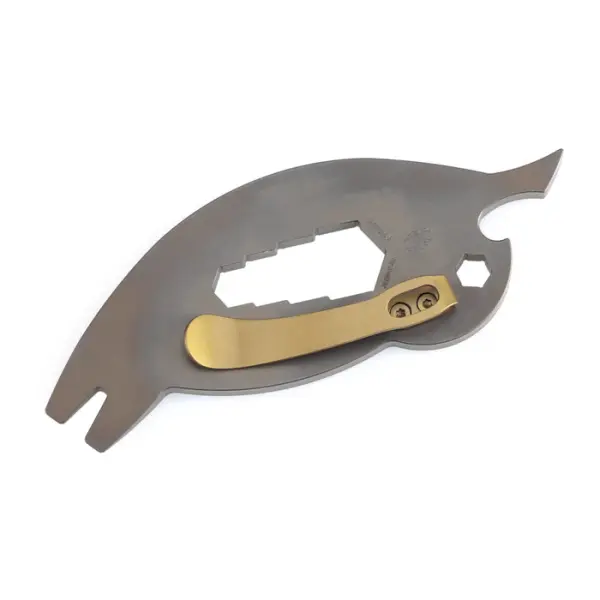 Kansept Knives CrowBar EDC Tool Bronze Titan Multitool