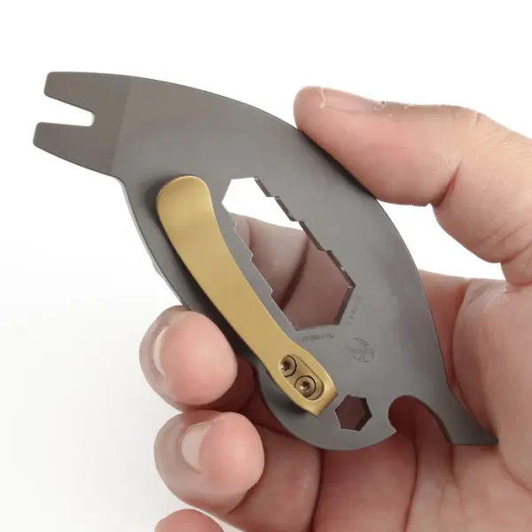 Kansept Knives CrowBar EDC Tool Bronze Titan Multitool