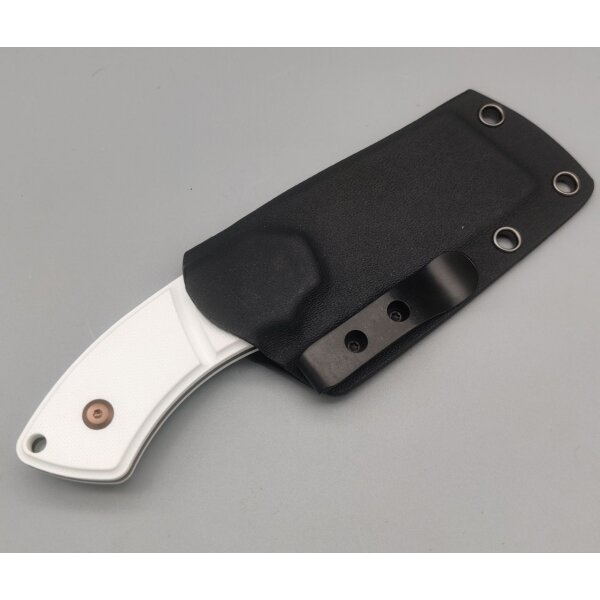 Kansept Knives Korvid S Fixed Blade Rosegold-White