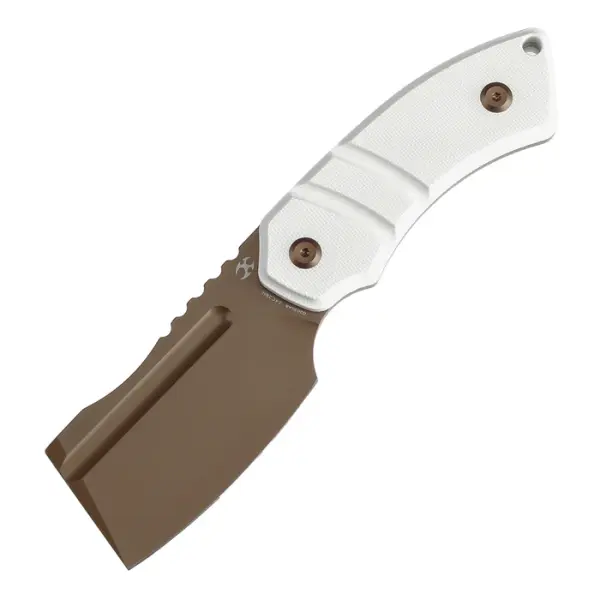 Kansept Knives Korvid S Fixed Blade Rosegold-White
