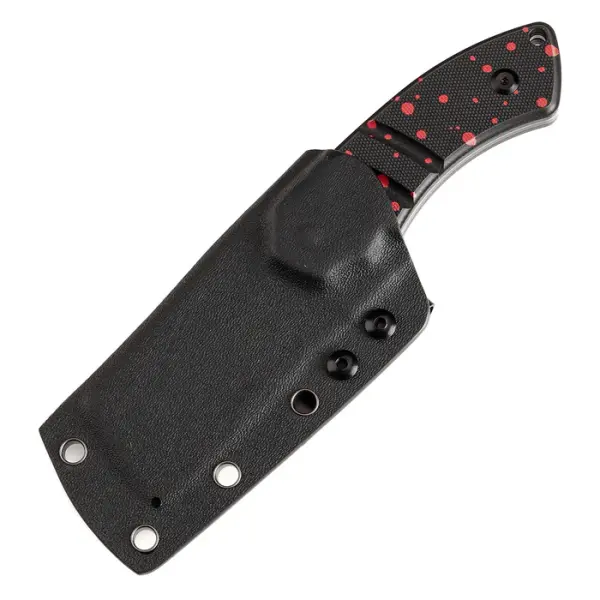 Kansept Knives Korvid S Fixed Blade Blood Print-Black