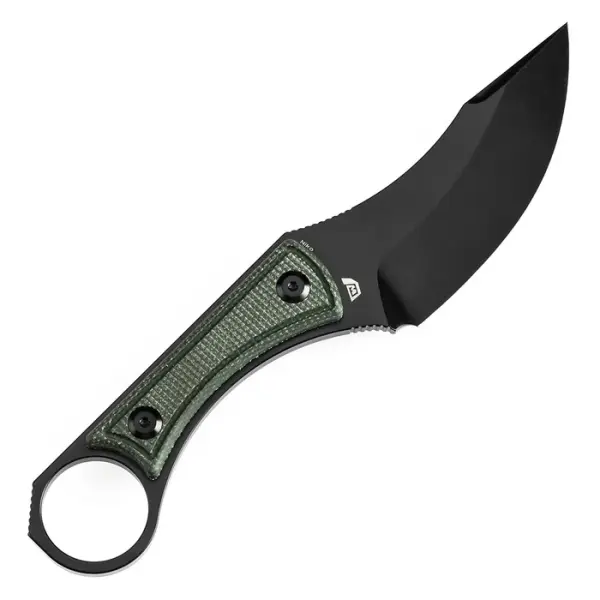 Kansept Knives Niko Fixed Blade Green Micarta