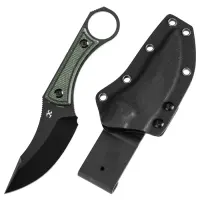 Kansept Knives Niko Fixed Blade Green Micarta