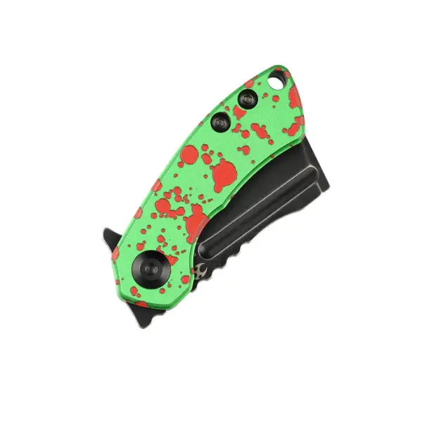 Kansept Knives Mini Korvid Flipper Green by Koch Tools