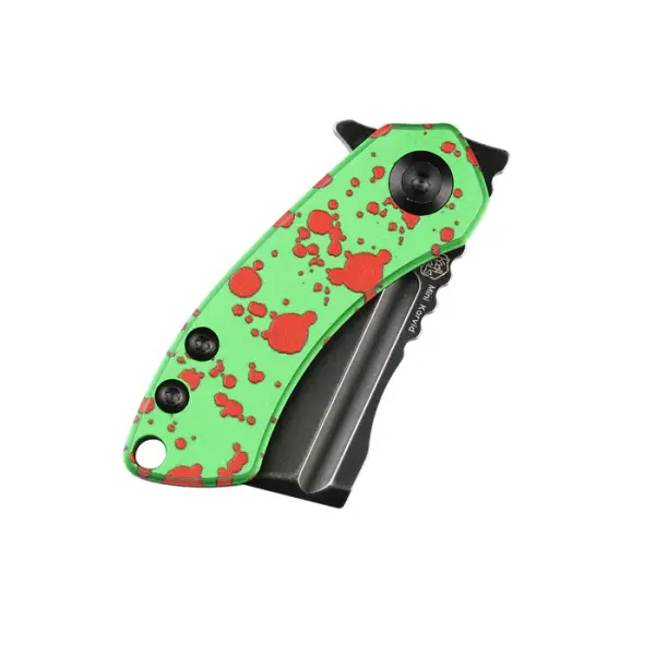 Kansept Knives Mini Korvid Flipper Green by Koch Tools