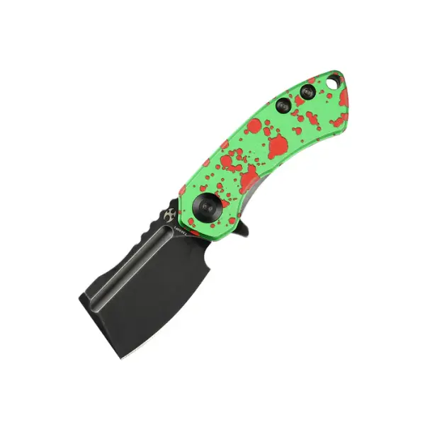 Kansept Knives Mini Korvid Flipper Green by Koch Tools
