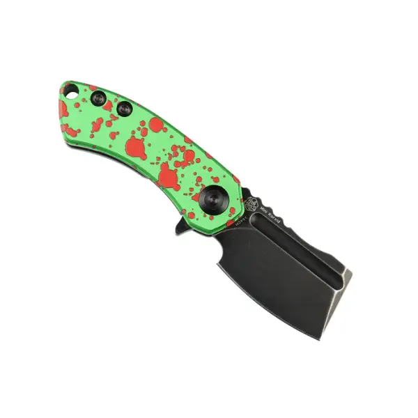 Kansept Knives Mini Korvid Flipper Green by Koch Tools