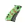 Kansept Knives Mini Korvid Flipper Green by Koch Tools