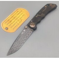 Spartan Blades SF5 Custom Damast Chad Nichols Harsey...