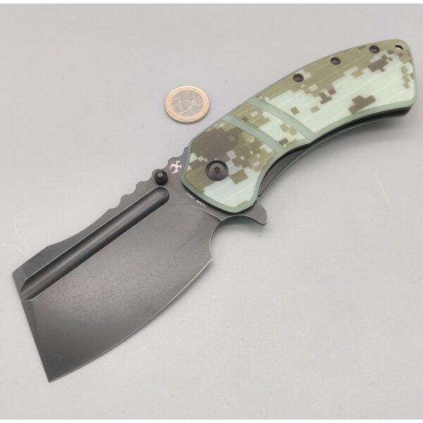 Kansept Knives Korvid XL Flipper Camouflage by Koch Tools