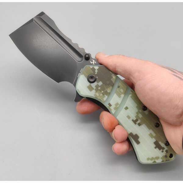 Kansept Knives Korvid XL Flipper Camouflage by Koch Tools