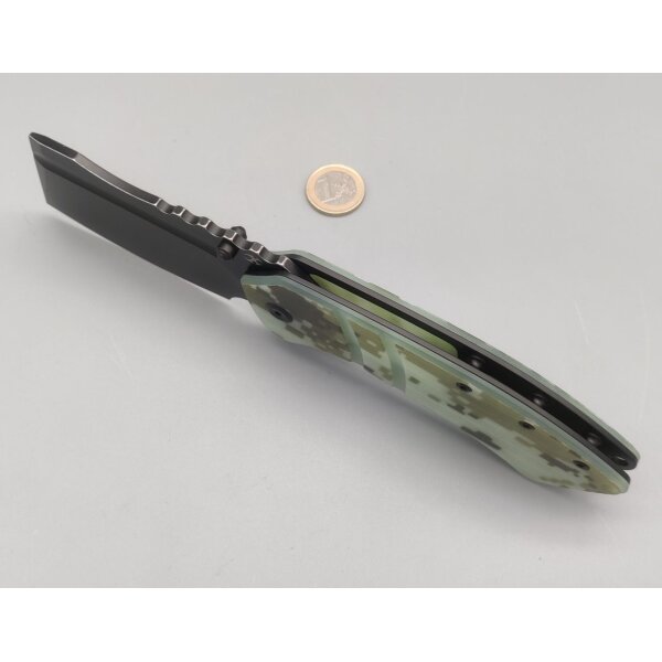 Kansept Knives Korvid XL Flipper Camouflage by Koch Tools
