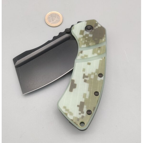 Kansept Knives Korvid XL Flipper Camouflage by Koch Tools