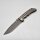 Spartan Blades SF5 Custom Magna Cut Harsey Folder Titan - Gilded Skulls Schwarz Gold Black Totenkopf