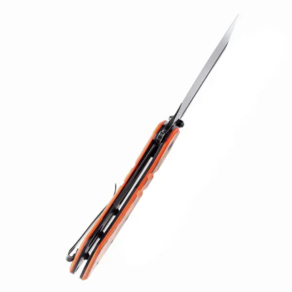 Kansept Knives Korvid XL Flipper Orange Camouflage by Koch Tools