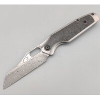Kansept Knives Tuckamore Damast Titan Carbon Timascusclip