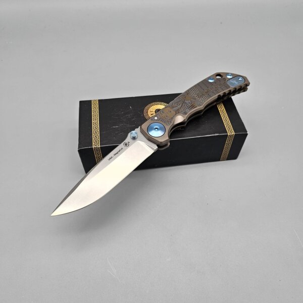 Spartan Blades SF5 Custom Magna Cut Harsey Folder - King TUT Egypt