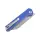 Kansept Knives Bulldozer Front Flipper Blue G10