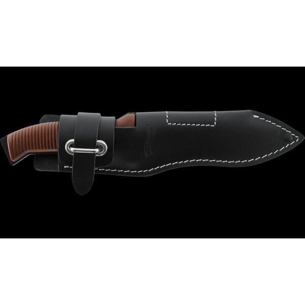 Walther P38 Fixed Blade 440C Stahl Lederscheide