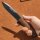 Walther P38 Fixed Blade 440C Stahl Lederscheide