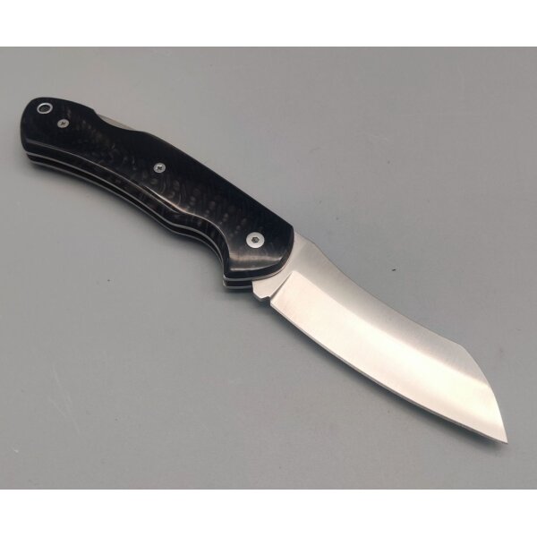 Cudeman Tundra Backlock Schwarz mit Etui Leder Black