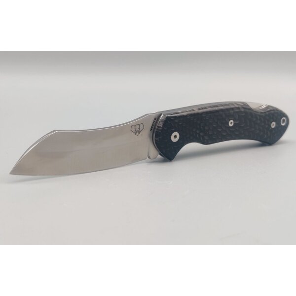 Cudeman Tundra Backlock Schwarz mit Etui Leder Black