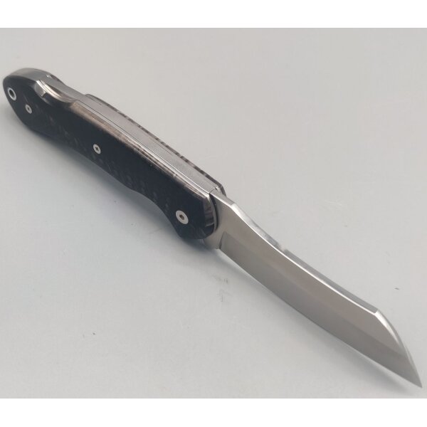 Cudeman Tundra Backlock Schwarz mit Etui Leder Black