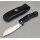 Cudeman Tundra Backlock Schwarz mit Etui Leder Black